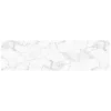 Tessile D'Arredo|Passatoia in vinile "runner" fantasia "white marble", 180x50 cm