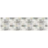 Tessile D'Arredo|Passatoia in vinile "runner" fantasia "artistic cement", 180x50 cm
