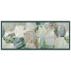 Tessile D'Arredo- Passatoia in vinile "runner" fantasia "tropical composition", 120x50 cm