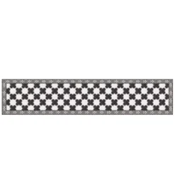 Sale Passatoia in vinile "runner" fantasia "marble chees", 240x60 cm Tessile D'Arredo