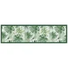 Tessile D'Arredo- Passatoia in vinile "runner" fantasia "green tropical", 180x50 cm