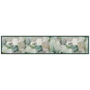 Tessile D'Arredo- Passatoia in vinile "runner" fantasia "tropical composition", 240x50 cm