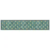Tessile D'Arredo- Passatoia in vinile "runner" fantasia "green gold", 240x50 cm