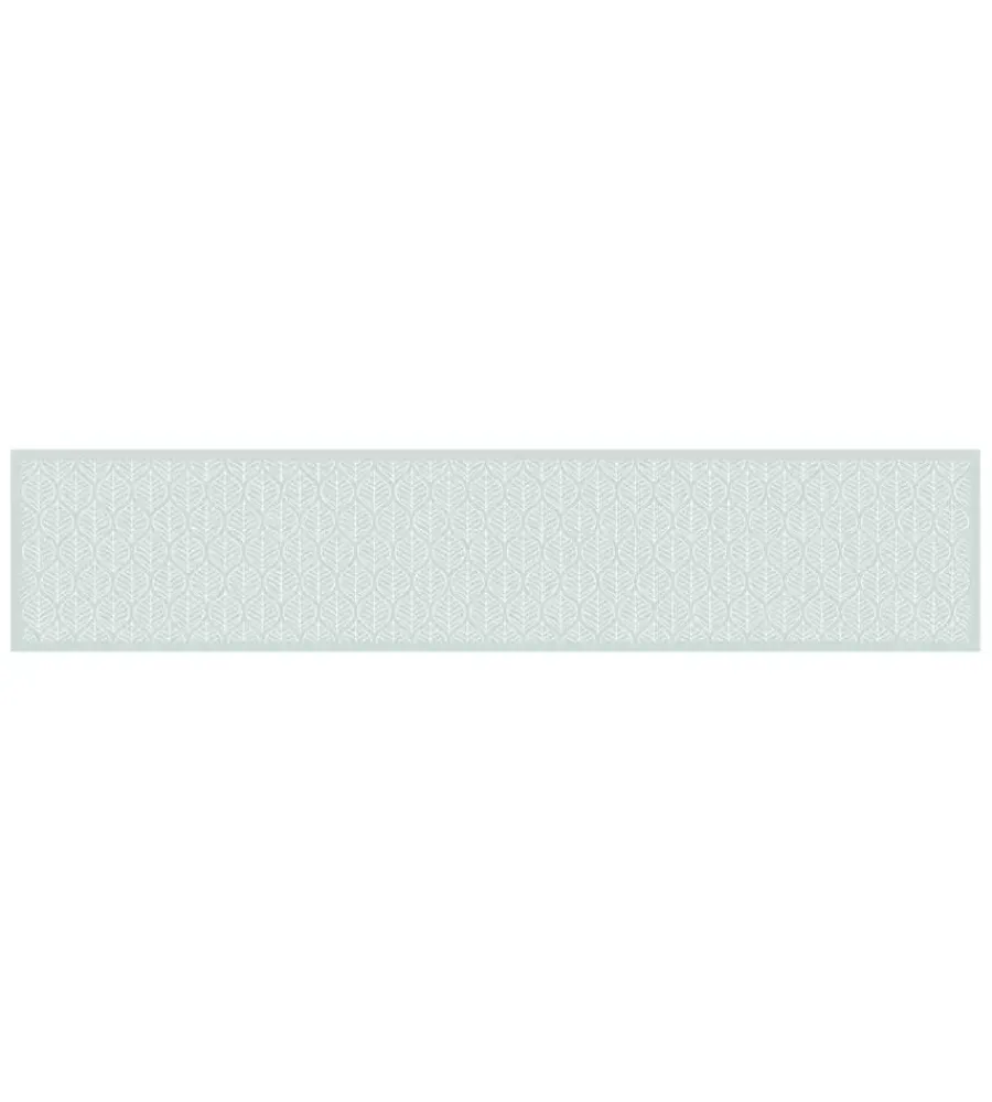 Best Passatoia in vinile "runner" fantasia "leaves texture", 240x50 cm Tessile D'Arredo