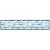 Tessile D'Arredo|Passatoia in vinile "runner" fantasia "blue tropical", 240x50 cm