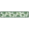 Tessile D'Arredo- Passatoia in vinile "runner" fantasia "green tropical", 240x50 cm