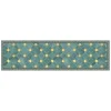 Best Passatoia in vinile "runner" fantasia "green gold", 180x50 cm Tessile D'Arredo