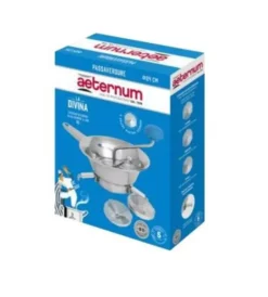 Discount Passaverdure in acciaio inox aeternum con piedini pieghevoli e 3 ghiere, 24 cm Conservazione Alimenti