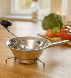 New Passaverdure "rondo" in acciaio inox 24 cm Conservazione Alimenti