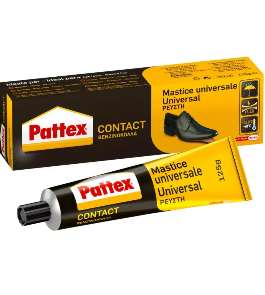 Colle-Henkel Pattex contact mastice universale tubo 125g