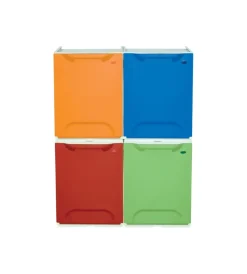 New Pattumiera "eco-logico" in polipropilene giallo 34x29x47 cm Ordine E Sistemazione