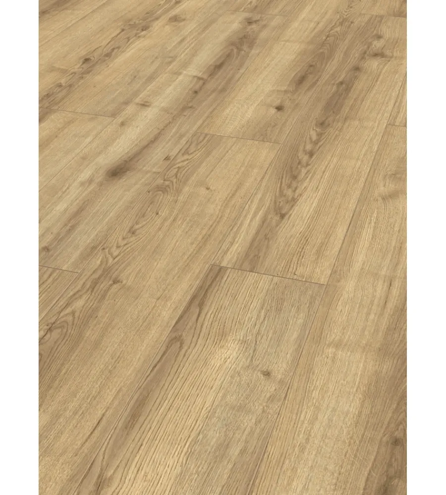 Porte, Scale E Pavimenti-Kimono Pavimento laminato 8 mm rovere platino 2,131 mq, 8x193x1380 mm -