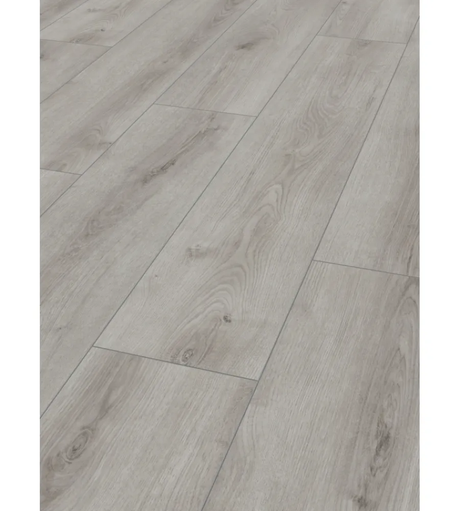 Kimono Porte, Scale E Pavimenti|Pavimento laminato "advanced" 8 mm rovere grigio 2,131 m², 8x193x1380 mm