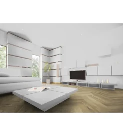 Hot Pavimento laminato rovere rustico 8mm ac4 1,238 m² linea herringbone Porte, Scale E Pavimenti