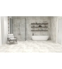 New Pavimento spc 4,5 mm robust travertino vienna 2,506 mq, 5,5x457x914 mm - Porte, Scale E Pavimenti