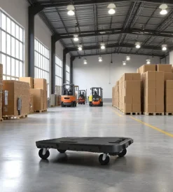 Ferramenta Per Mobili E Infissi|Pedana a carrello con ruote portata 300kg 480x290x38 mm