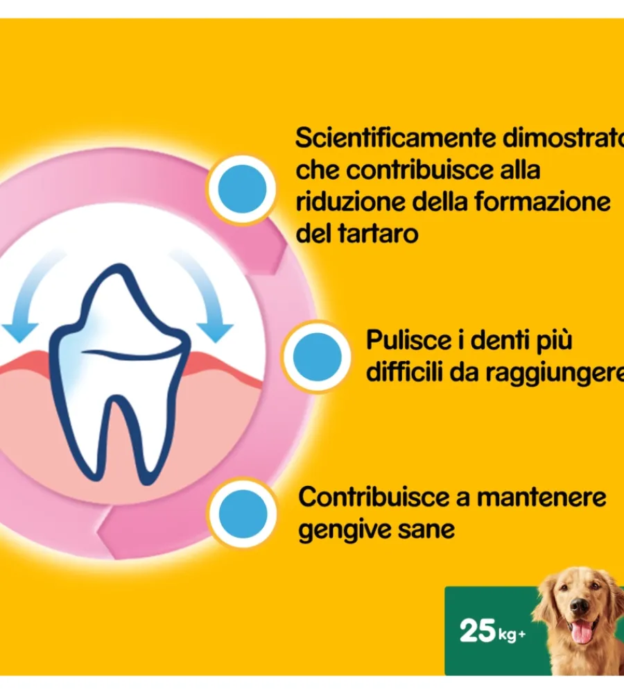 Stick-Pedigree - dentastix snack igiene orale large, 42 pz