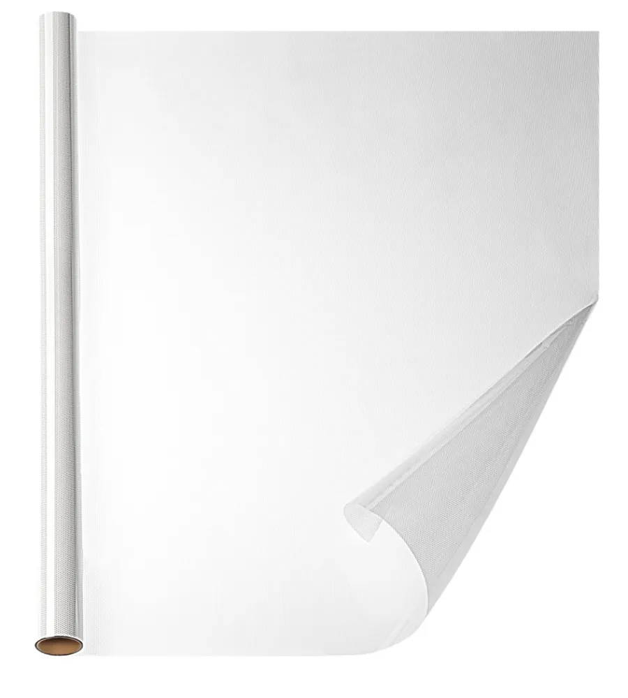 Tessile D'Arredo- Pellicola per vetri "linea privacy" puntinato bianco.