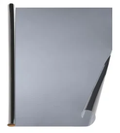Tessile D'Arredo- Pellicola per vetri "linea tecnica" argento - 75x160 cm.