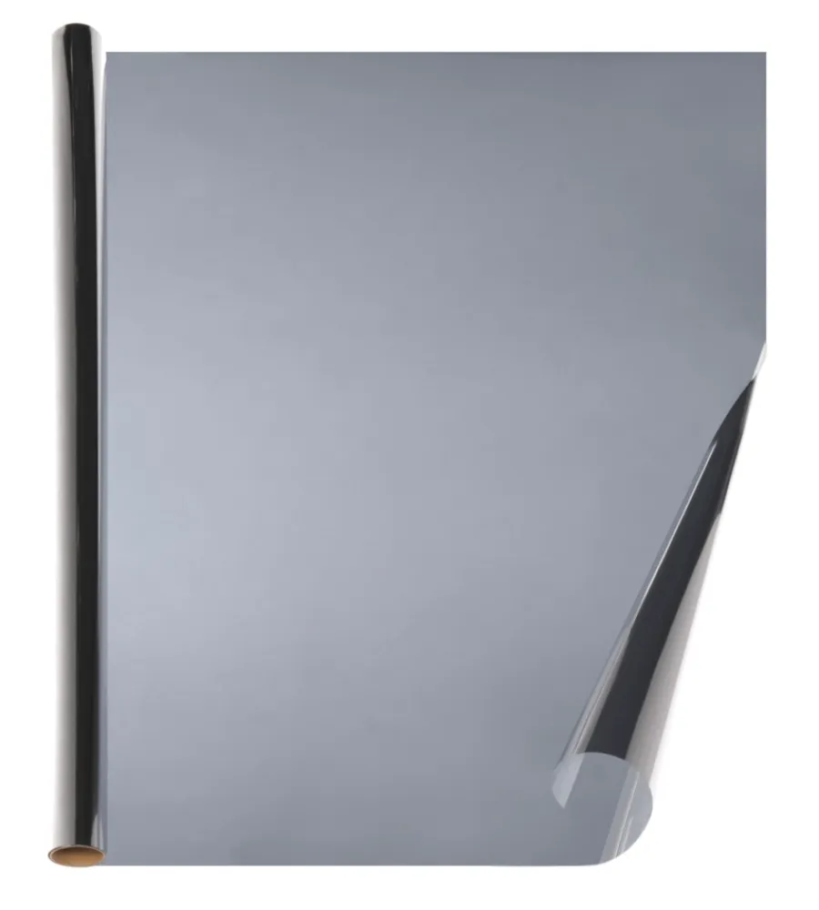 Tessile D'Arredo- Pellicola per vetri "linea tecnica" argento - 75x160 cm.