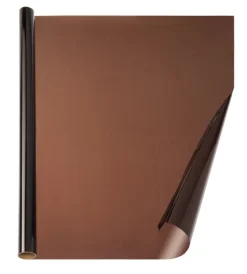 Tessile D'Arredo- Pellicola per vetri "linea privacy" bronzato - 75x160 cm.