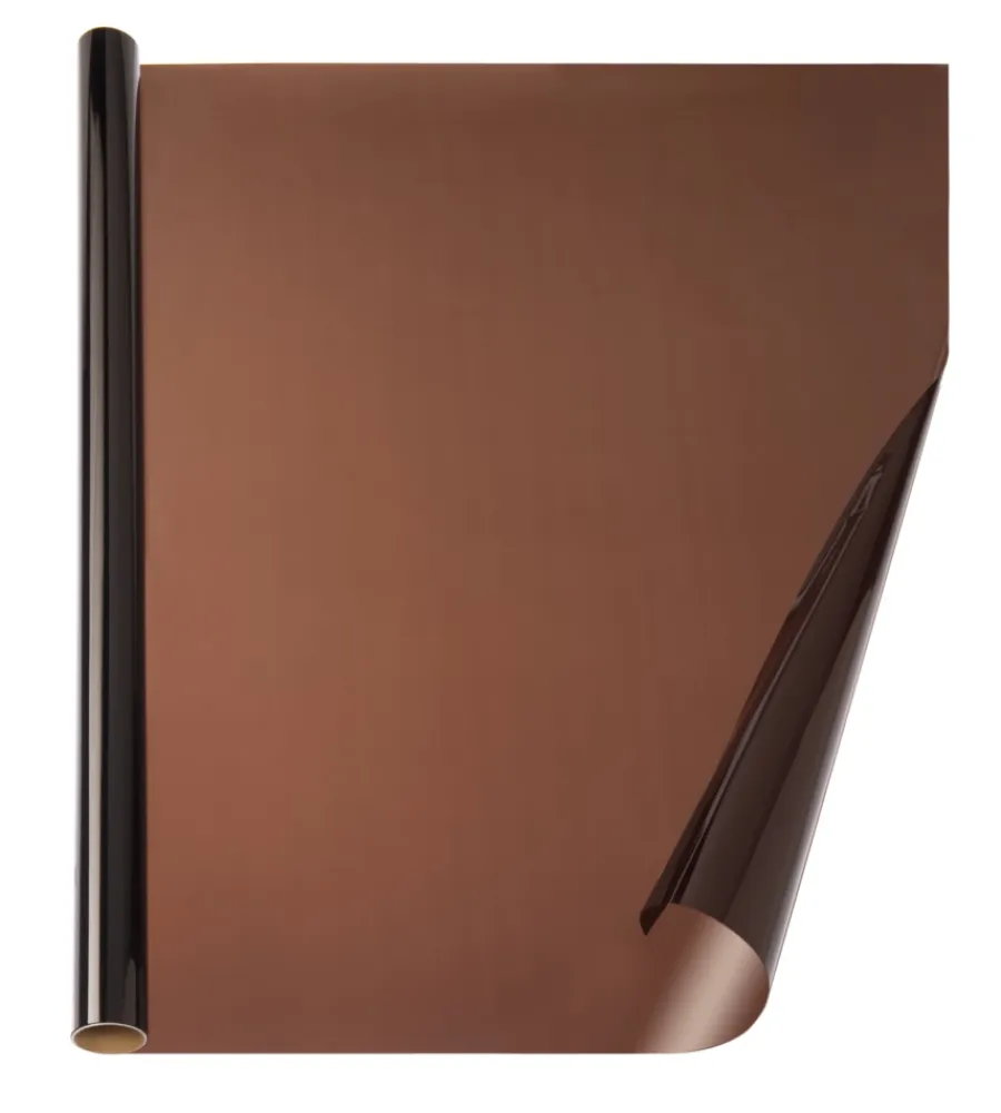 Tessile D'Arredo- Pellicola per vetri "linea privacy" bronzato - 75x160 cm.