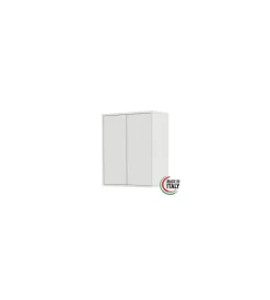 Mobiletti Multiuso- Pensile 2 ante bianco laccato, 60x72x30 cm
