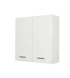 Best Pensile doppio bianco lucido, 68x71x22 cm Mobiletti Multiuso