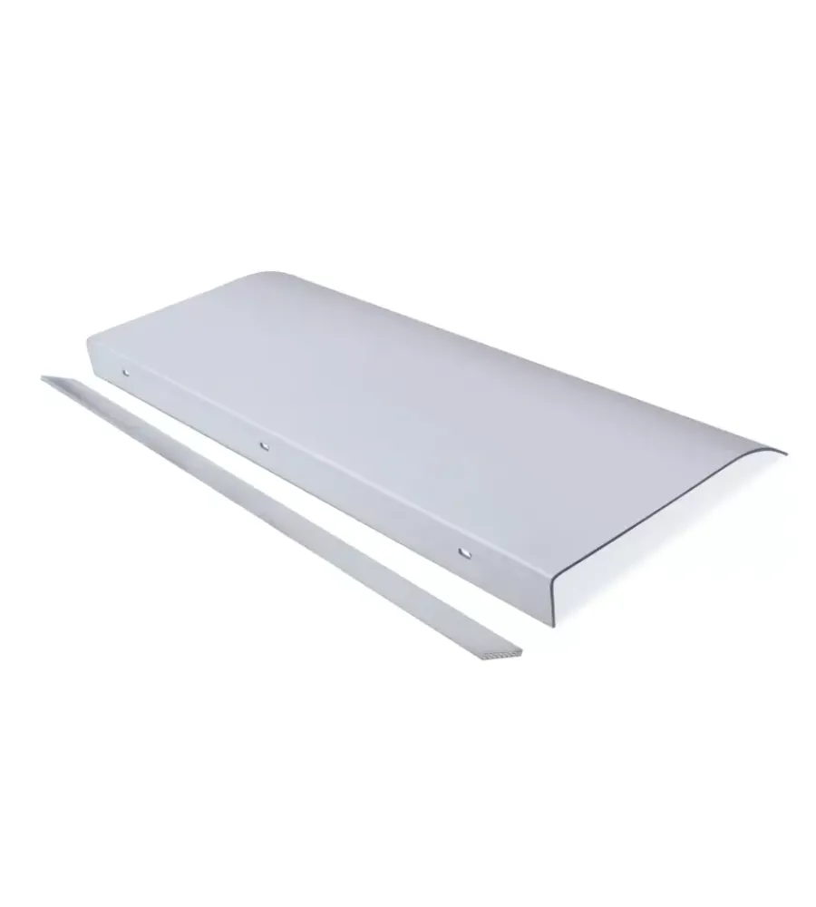 New Pensilina essenza in policarbonato trasparente 120x44,5 cm Coperture Per Esterno E Accessori