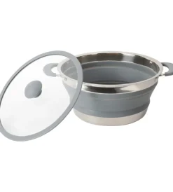 Discount Pentola da campeggio collassabile "volcano fold-away ø 24" in plastica e acciaio inox Campeggio