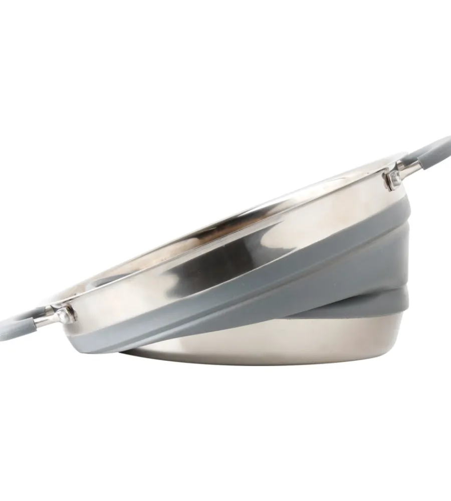 Discount Pentola da campeggio collassabile "volcano fold-away ø 24" in plastica e acciaio inox Campeggio