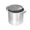 Conservazione Alimenti- Pentola in alluminio con coperchio 36 cm