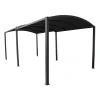 Coperture Per Esterno E Accessori- Pergola allungabile elica garden "tucson" in metallo antracite 300/600x300x230 cm