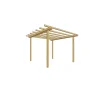 Coperture Per Esterno E Accessori- Pergola autoportante da esterno in legno, 240x240 cm