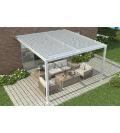 Coperture Per Esterno E Accessori|Pergola bioclimatica addossata riviera