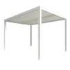 Coperture Per Esterno E Accessori- Pergola bioclimatica da esterno "artemide" in alluminio bianco 3x4 m
