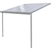 Best Pergola da esterno "patio" in alluminio antracite e policarbonato opale, 3x3 metri Coperture Per Esterno E Accessori