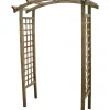 Online Pergola da giardino doppia in legno 180x70x220 cm Coperture Per Esterno E Accessori