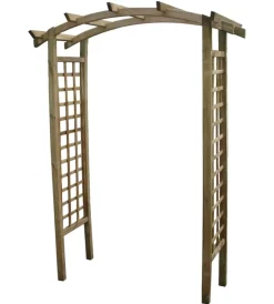 Online Pergola da giardino doppia in legno 180x70x220 cm Coperture Per Esterno E Accessori