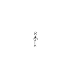 Ferramenta Per Mobili E Infissi- Perni di fissaggio 22 x 22 - 8 mm. 4 pz.