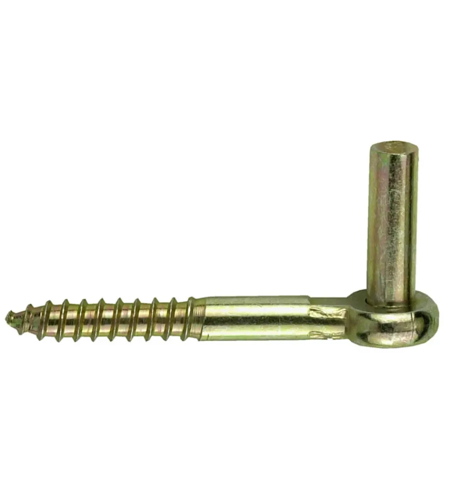 Sistemi Di Fissaggio- Perno a vite ø 13 mm, l. 110 mm. - zincato giallo