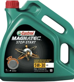 Oli E Lubrificanti|Pezziolio castrol magnatec stop&start 5w-30 a5 q3 4l
