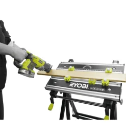 Ryobi Officina E Garage|Piano da lavoro in metallo pieghevole e regolabile rwb03 -