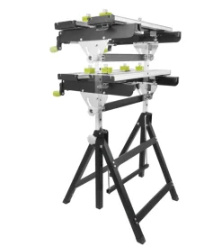 Ryobi Officina E Garage|Piano da lavoro in metallo pieghevole e regolabile rwb03 -