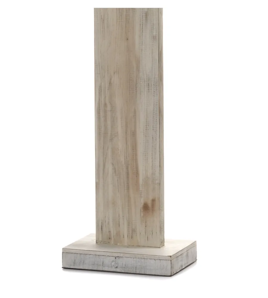 Sale Piantana "gea" legno e corda, e27 Illuminazione Per Interno