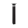 Illuminazione Per Esterno- Piantana led solare da esterno vtac nero 3000k