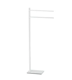Clearance Piantana portasalviette gedy "trilly" in acciaio inox bianco Accessori Bagno