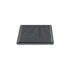 Barbecue-Ompagrill Piastra di cottura per barbecue in ghisa rigata 40x43 cm