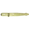 New Piastra portalucchetto snodata 200 x 35 x 3,0 mm. - zincato giallo Ferramenta Per Esterno