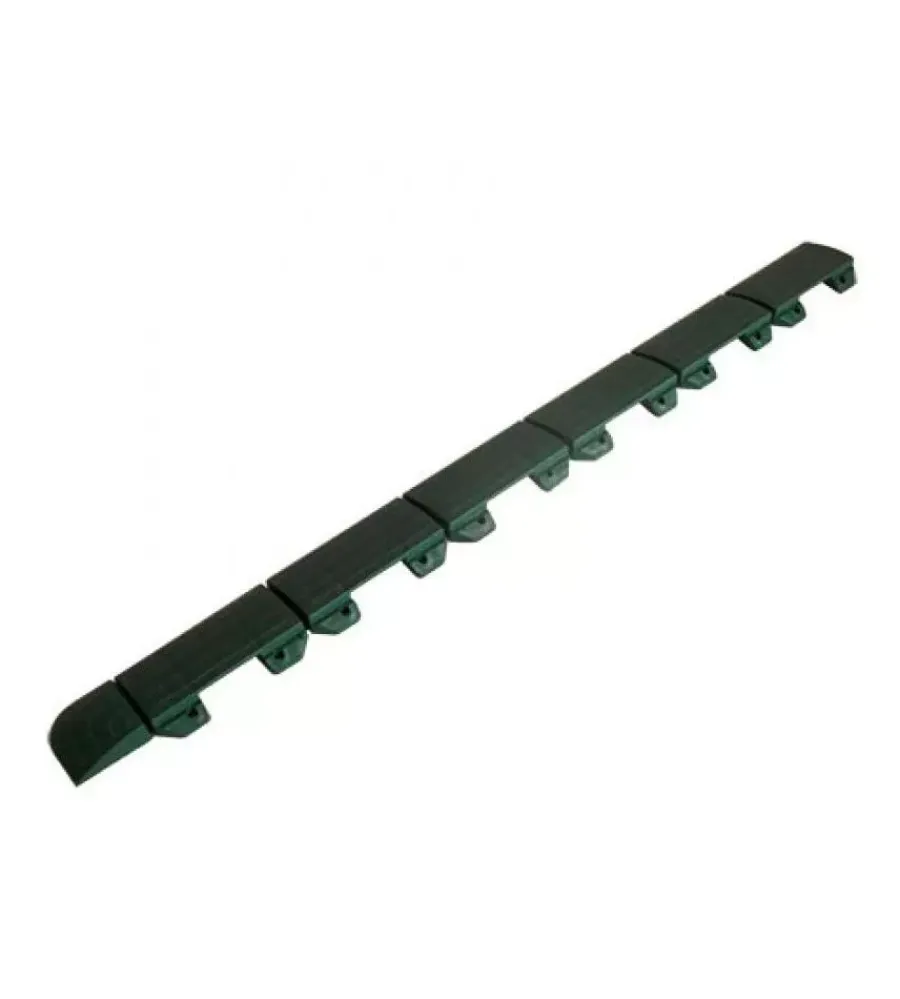 Fontane, Decorazioni E Pavimentazioni-ArtPlast Piastrella antiscivolo con angolari inclusi - verde. 45x60x13 cm.